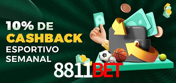 10% de bônus de cashback na 8811Bet